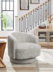Orleans Furniture - Ashley Furniture - Wardsor Swivel Accent Chair - Swivel Accent Chair / Stone - A3000731