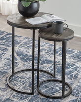 Orleans Furniture - Ashley Furniture - Briarsboro Accent Table (Set of 2) - Accent Table Set (Set of 2) / Black/Gray - A4000231