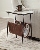 Orleans Furniture - Ashley Furniture - Etanbury Accent Table - Accent Table / Brown/Black/White - A4000254