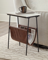 Orleans Furniture - Ashley Furniture - Etanbury Accent Table - Accent Table / Brown/Black/White - A4000254