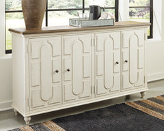 Orleans Furniture - Ashley Furniture - Roranville Accent Cabinet - Accent Cabinet / Antique White - A4000268