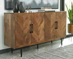 Orleans Furniture - Ashley Furniture - Prattville Accent Cabinet - Accent Cabinet / Brown - A4000308