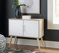 Orleans Furniture - Ashley Furniture - Orinfield Accent Cabinet - Accent Cabinet / Natural/White - A4000396