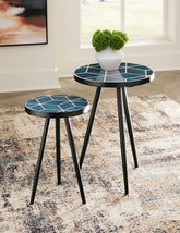 Orleans Furniture - Ashley Furniture - Clairbelle Accent Table (Set of 2) - Accent Table (Set of 2) / Teal - A4000523