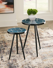 Orleans Furniture - Ashley Furniture - Clairbelle Accent Table (Set of 2) - Accent Table (Set of 2) / Teal - A4000523