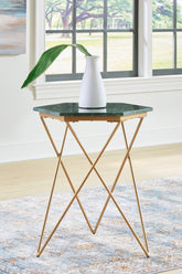 Orleans Furniture - Ashley Furniture - Engelton Accent Table - Accent Table / Green/Gold - A4000526