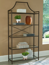 Orleans Furniture - Ashley Furniture - Bernonly Bookcase - Bookcase / Antique Bronze Finish - A4000556