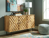 Orleans Furniture - Ashley Furniture - Cadewick Accent Cabinet - Accent Cabinet / Natural - A4000570