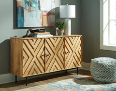 Orleans Furniture - Ashley Furniture - Cadewick Accent Cabinet - Accent Cabinet / Natural - A4000570