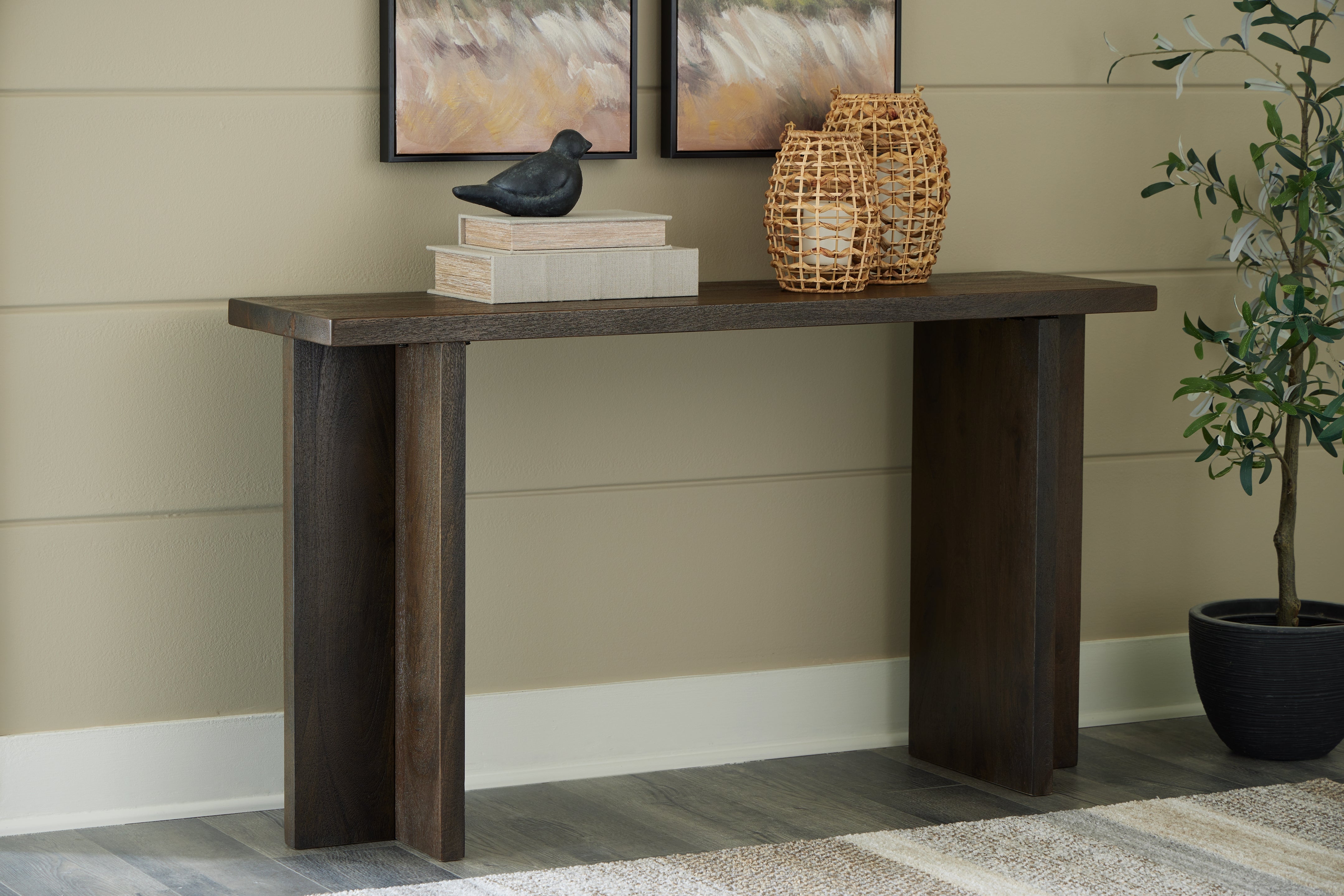 Orleans Furniture - Ashley Furniture - Jalenry Console Sofa Table - Console Sofa Table / Grayish Brown - A4000596