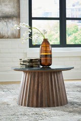 Orleans Furniture - Ashley Furniture - Ceilby Accent Coffee Table - Accent Cocktail Table / Black/Brown - A4000601