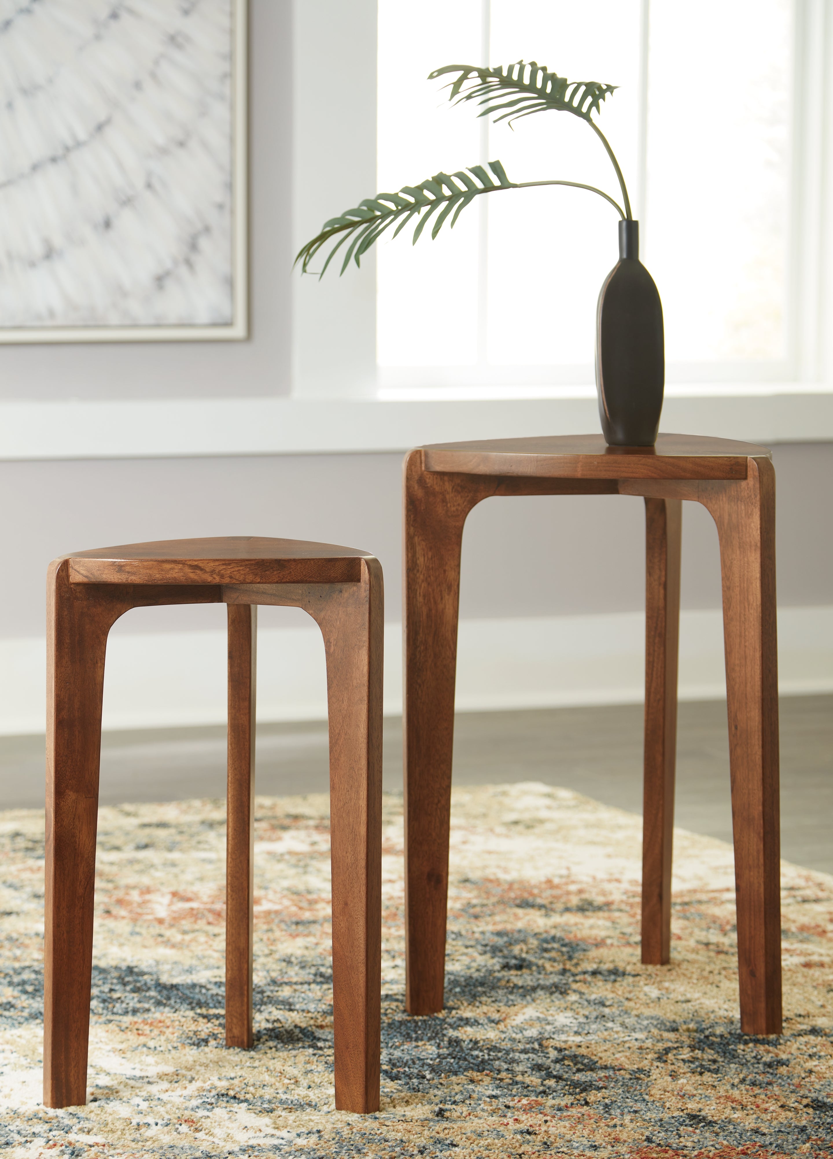 Orleans Furniture - Ashley Furniture - Brynnleigh Accent Table (Set of 2) - Accent Table Set (Set of 2) / Medium Brown - A4000607
