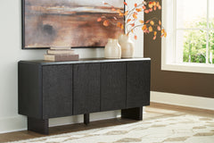 Orleans Furniture - Ashley Furniture - Farrelmore Accent Cabinet - Accent Cabinet / Black - A4000659