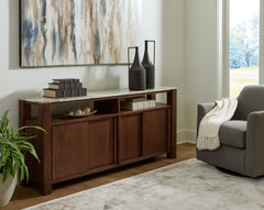 Orleans Furniture - Ashley Furniture - Tobinville Accent Cabinet - Accent Cabinet / Dark Brown - A4000673
