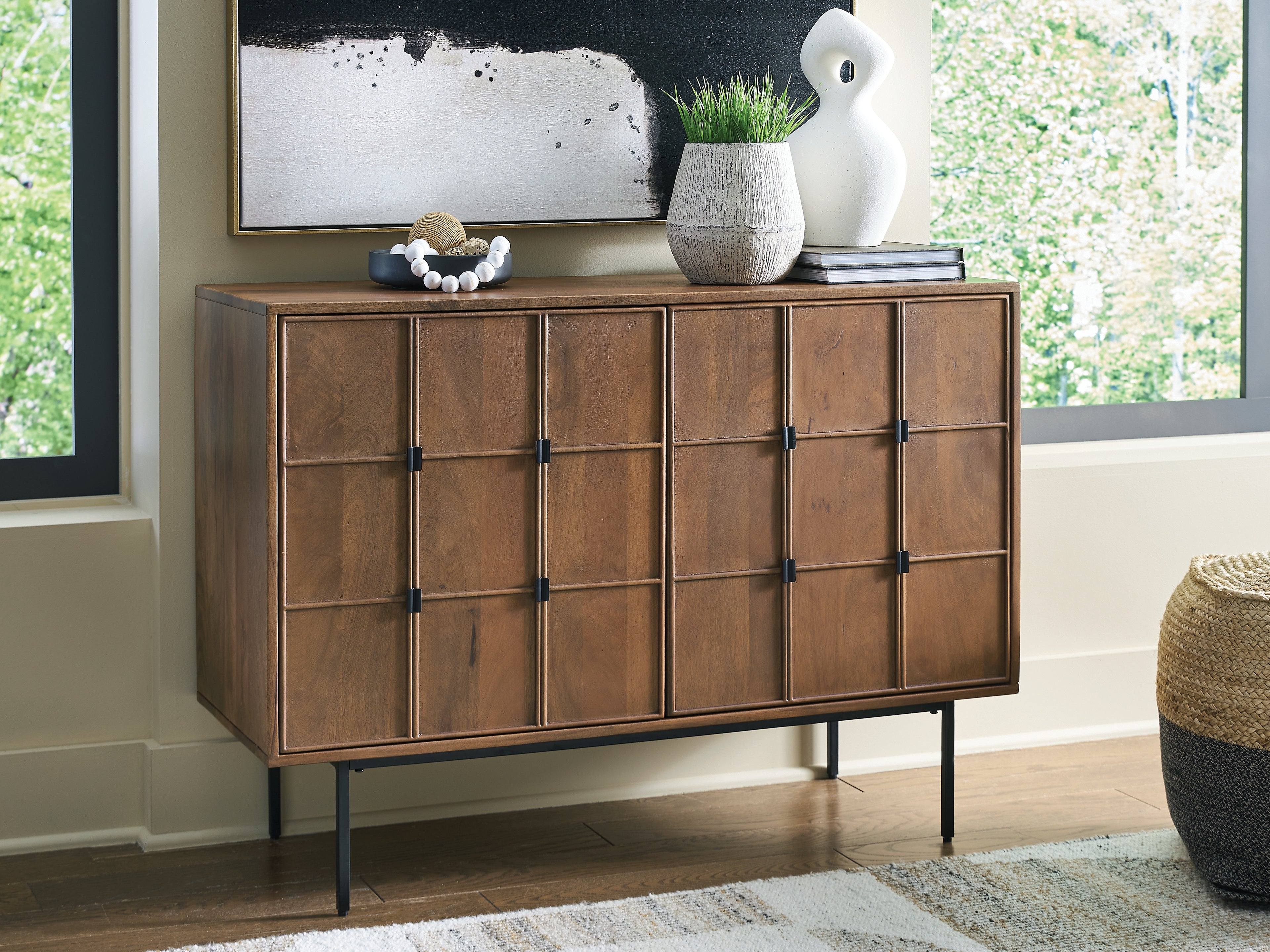 Orleans Furniture - Ashley Furniture - Juddins Accent Cabinet - Accent Cabinet / Brown - A4000692