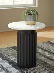 Orleans Furniture - Ashley Furniture - Wainstone Accent Table - Accent Table / Black/White - A4000724