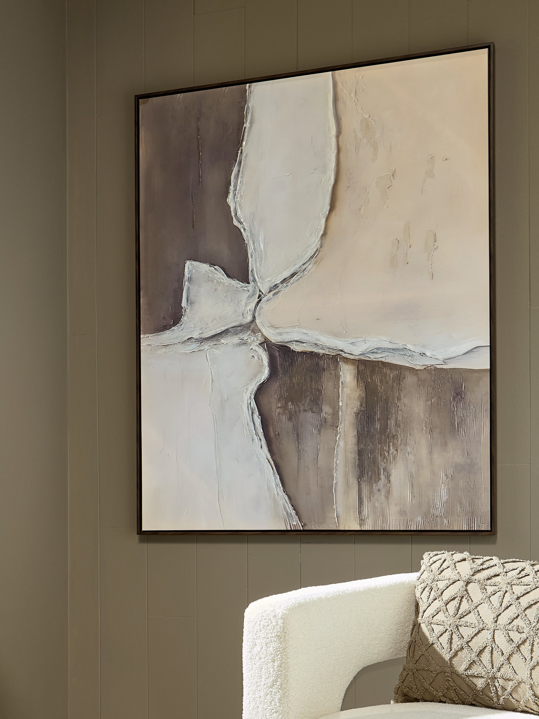 Orleans Furniture - Ashley Furniture - Junward Wall Decor - Wall Art / Brown/Tan/White - A8000461