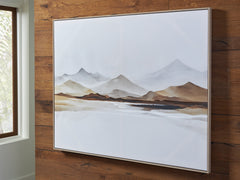 Orleans Furniture - Ashley Furniture - Karalen Wall Decor - Wall Art / White/Gray/Brown - A8000465