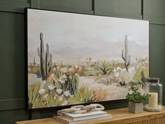 Orleans Furniture - Ashley Furniture - Sidworth Wall Decor - Wall Art / Green/Beige/Gray - A8000480