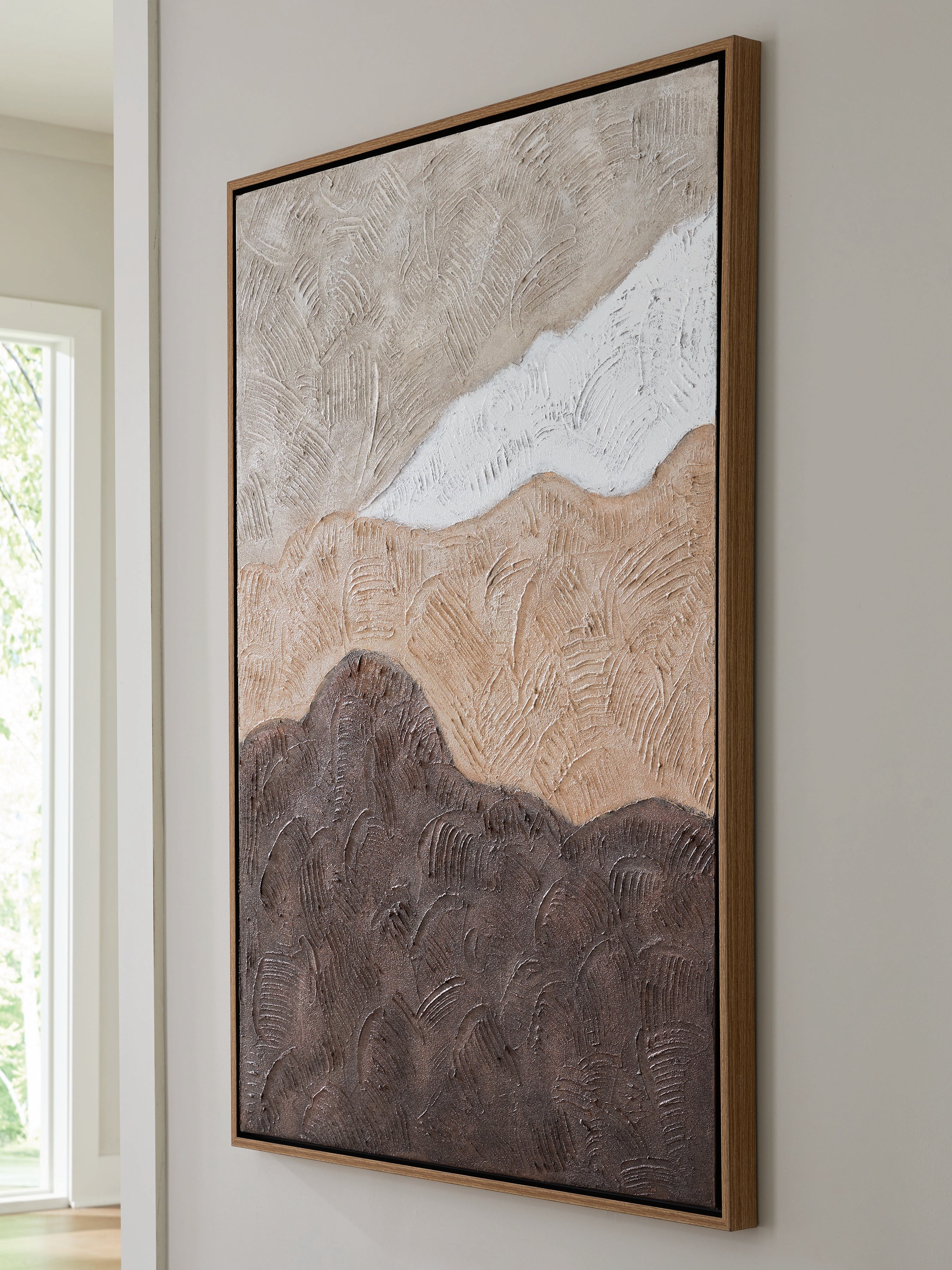 Orleans Furniture - Ashley Furniture - Fanthorne Wall Decor - Wall Art / Tan/Brown/White - A8000500