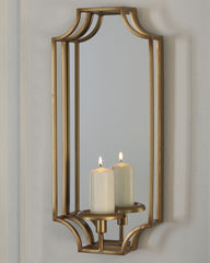 Orleans Furniture - Ashley Furniture - Dumi Wall Decor - Wall Sconce / Gold Finish - A8010153