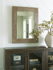 Orleans Furniture - Ashley Furniture - Waltleigh Mirror - Accent Mirror / Distressed Brown - A8010277