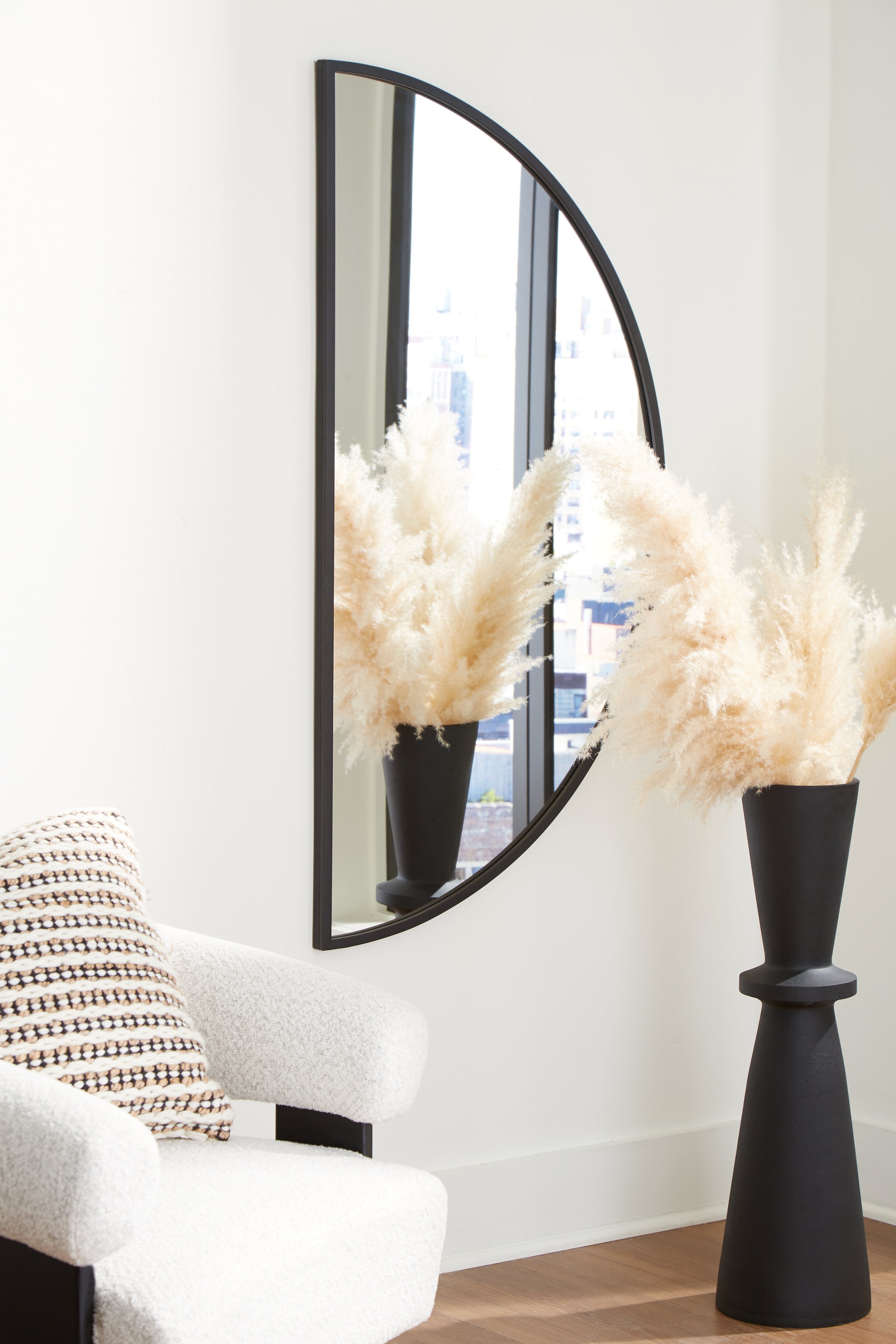 Orleans Furniture - Ashley Furniture - Denlow Mirror - Accent Mirror / Black - A8010333