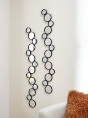 Orleans Furniture - Ashley Furniture - Vinler Mirror - Accent Mirror Set (Set of 2) / Black - A8010353