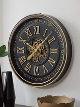 Orleans Furniture - Ashley Furniture - Dairton Wall Decor - Wall Clock / Black/Gold Finish - A8010385