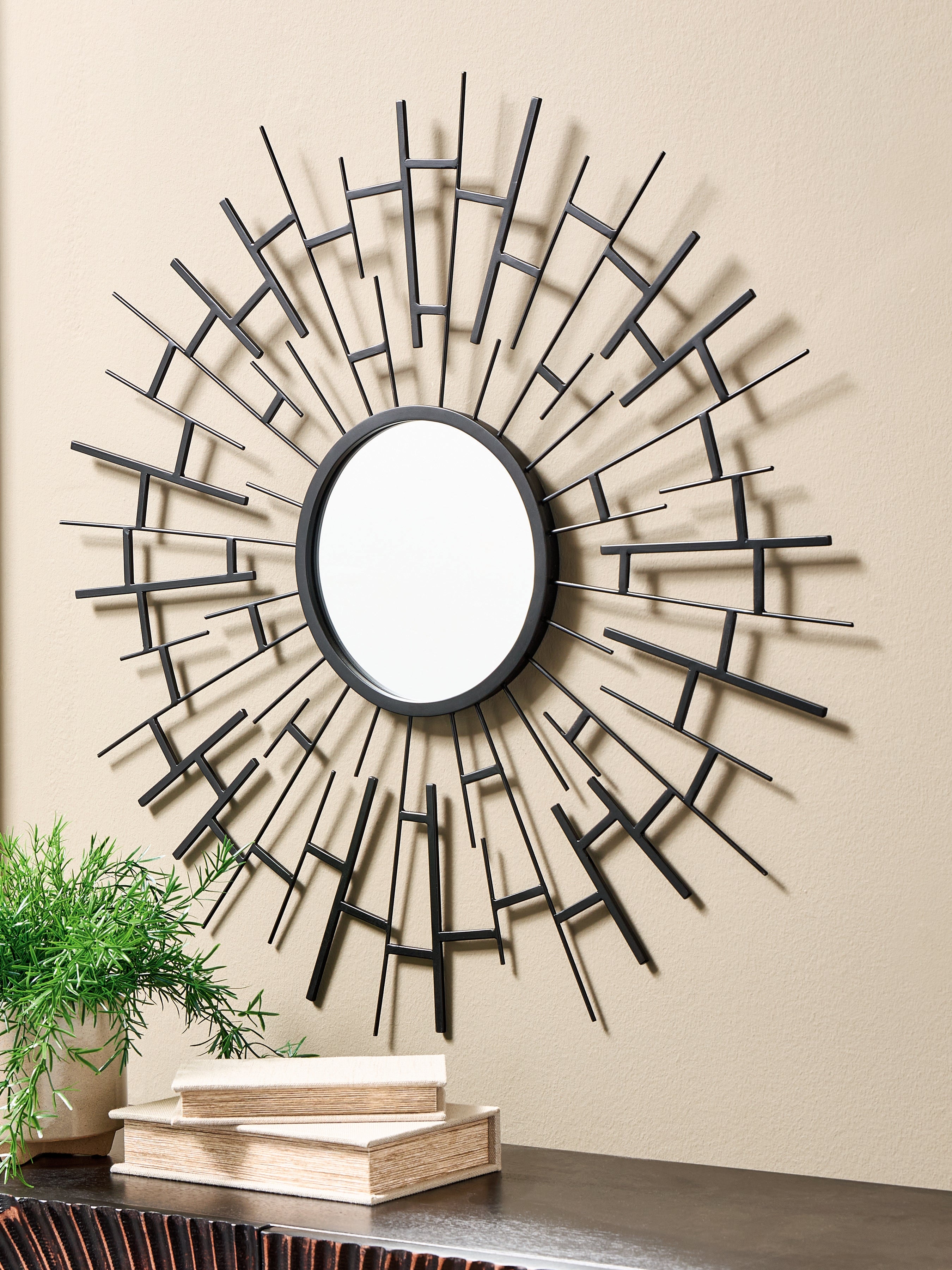 Orleans Furniture - Ashley Furniture - Garrenworth Mirror - Accent Mirror / Black - A8010391