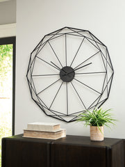 Orleans Furniture - Ashley Furniture - Arkthorne Wall Decor - Wall Clock / Black - A8010429