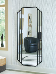 Orleans Furniture - Ashley Furniture - Antigone Mirror - Floor Mirror / Black - A8010434