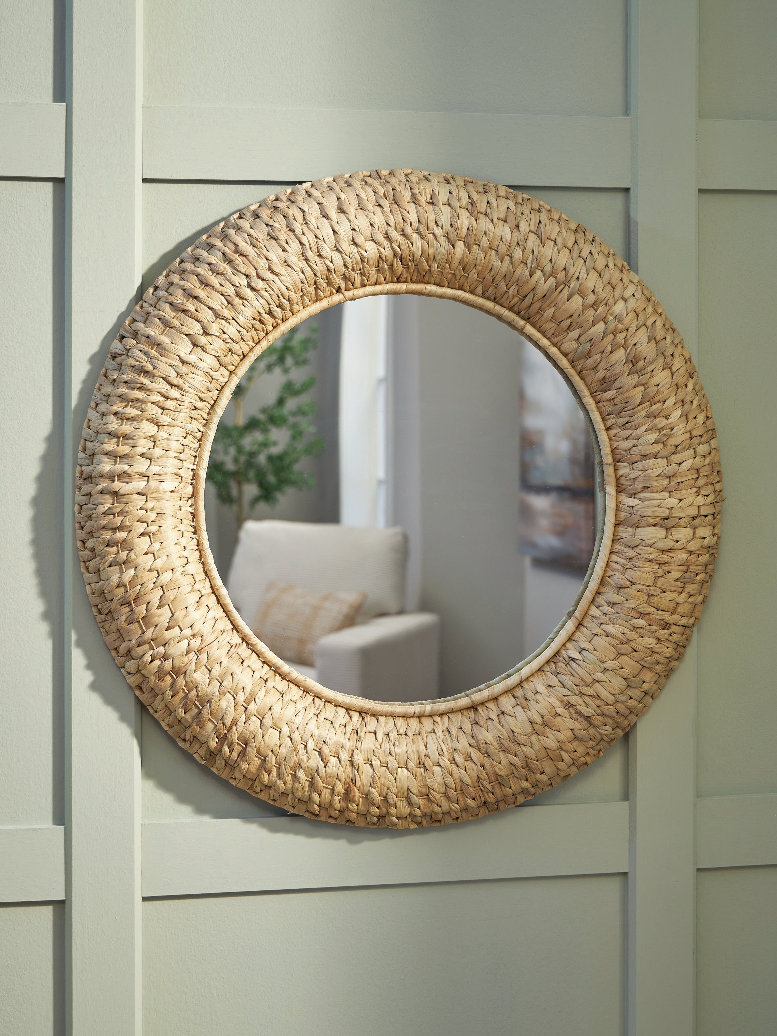 Orleans Furniture - Ashley Furniture - Briggsburg Mirror - Accent Mirror / Natural - A8010437
