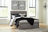 Orleans Furniture - Ashley Furniture - Bronyan Bedroom - King Panel Bed / Dark Gray - B1290B4