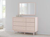 Orleans Furniture - Ashley Furniture - Wistenpine Bedroom - Twin Upholstered Panel Bed with Storage / Blush - B1323B14