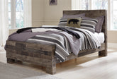 Orleans Furniture - Ashley Furniture - Derekson Bedroom - King Panel Bed with 2 Side Storage / Multi Gray - B200B44