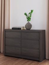 Orleans Furniture - Ashley Furniture - Fraluna Bedroom - Two Drawer Night Stand / Charcoal - PCB3370-92