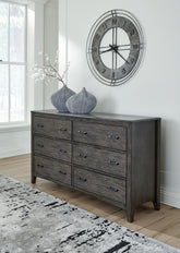 Orleans Furniture - Ashley Furniture - Montillan Bedroom - California King Panel Bed / Grayish Brown - B651B5