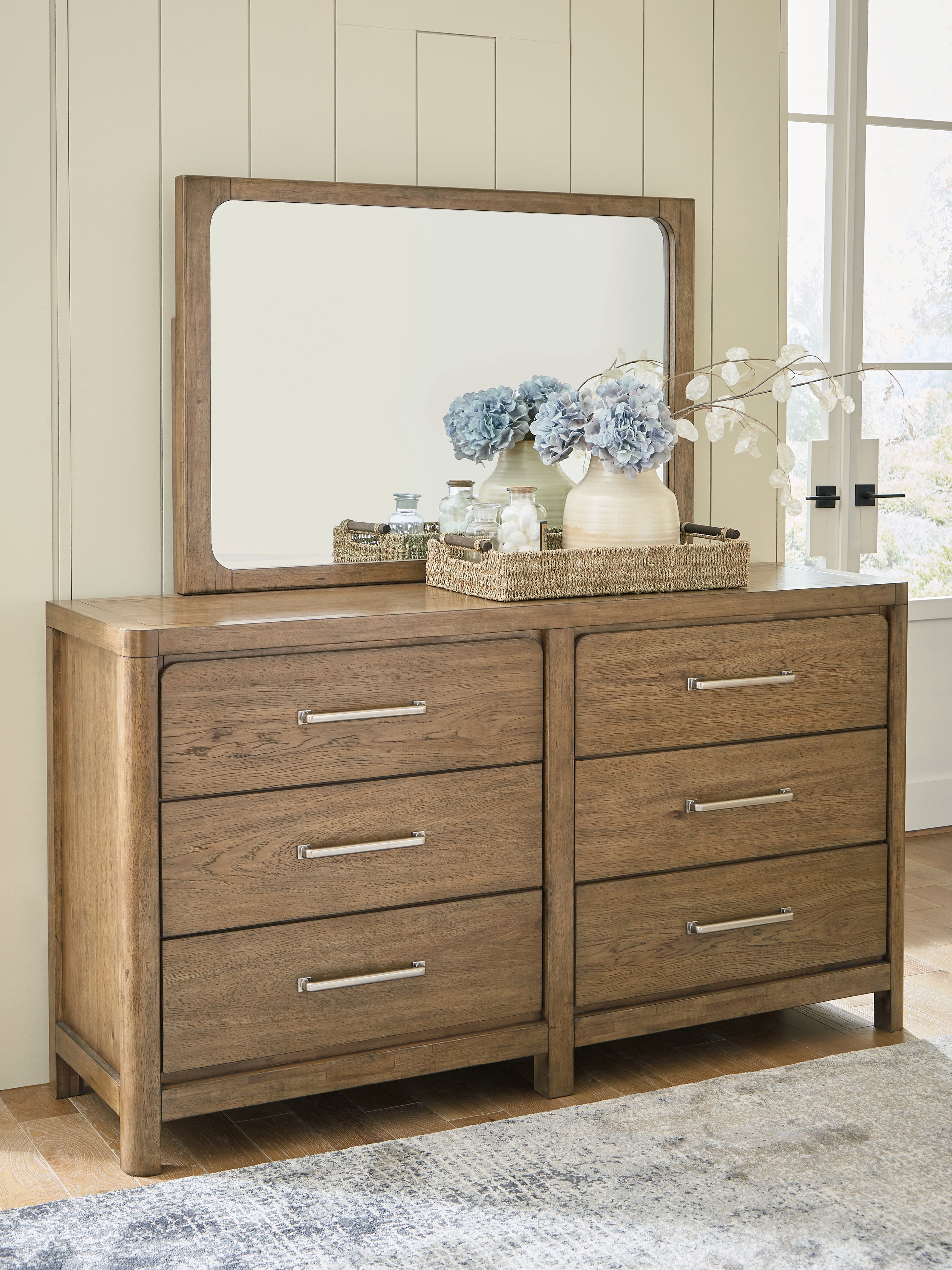 Orleans Furniture - Ashley Furniture - Cabalynn Bedroom - Five Drawer Chest / Light Brown - B974-46
