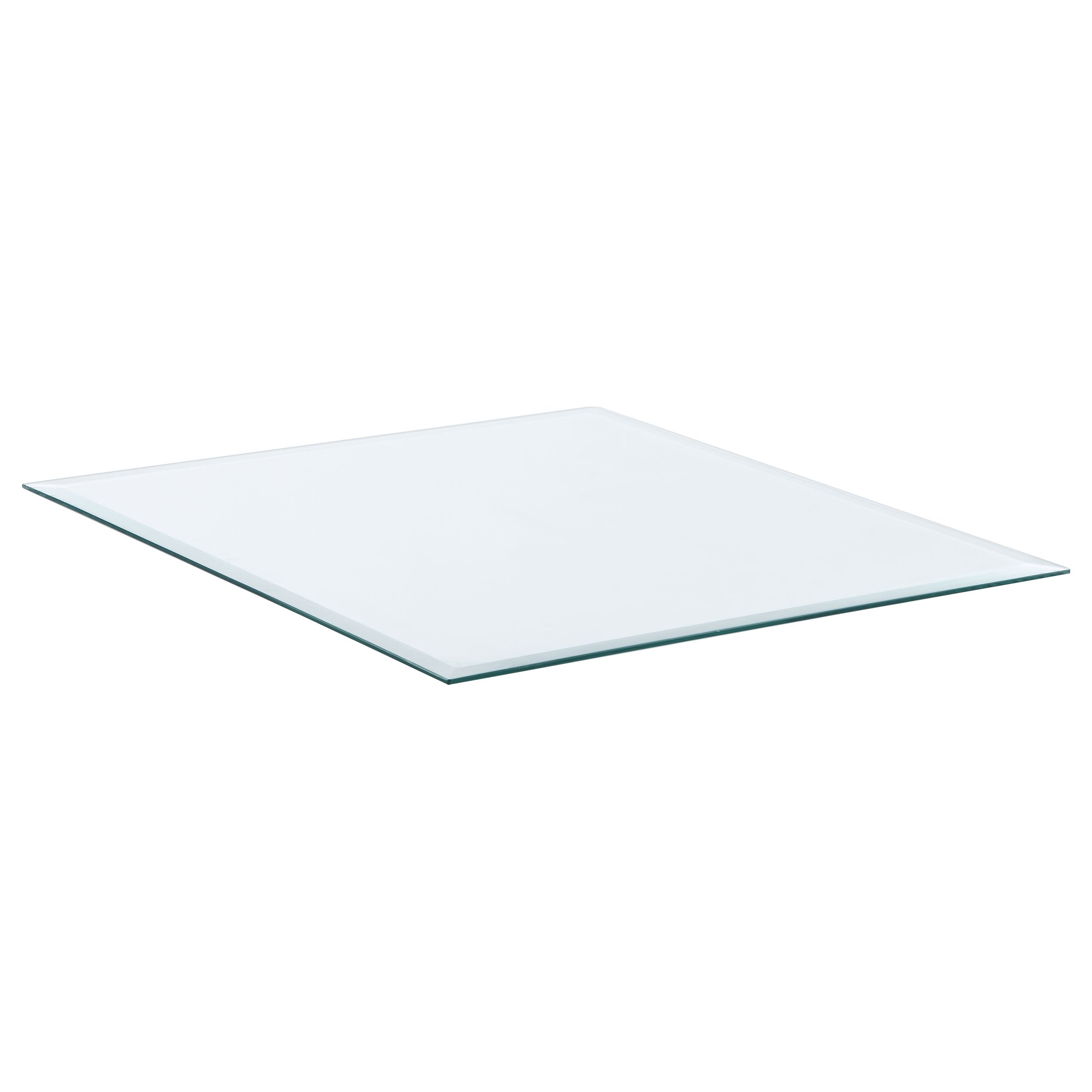 Orleans Furniture - Coaster - 24x24-inch 6mm Rectangular Clear Tempered Glass Top - CB2424-6