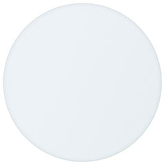 36-inch 6mm Round Clear Tempered Glass Top