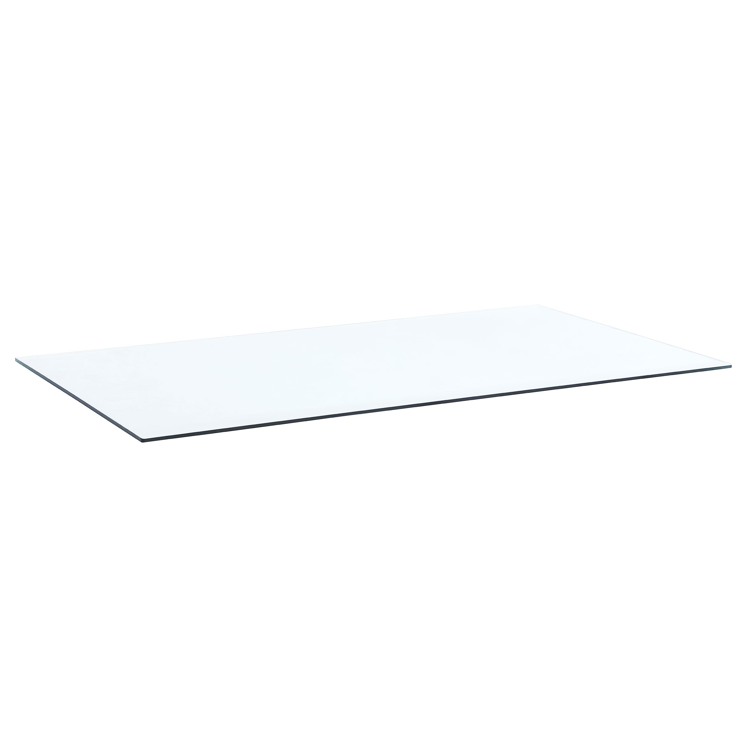 Orleans Furniture - Coaster - 72x40-inch 12mm Rectangular Clear Tempered Glass Top - CF4072-12