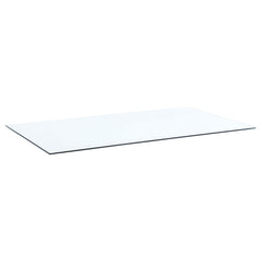 Orleans Furniture - Coaster - 72x40-inch 12mm Rectangular Clear Tempered Glass Top - CF4072-12