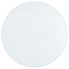 52-inch 12mm Round Clear Tempered Glass Top