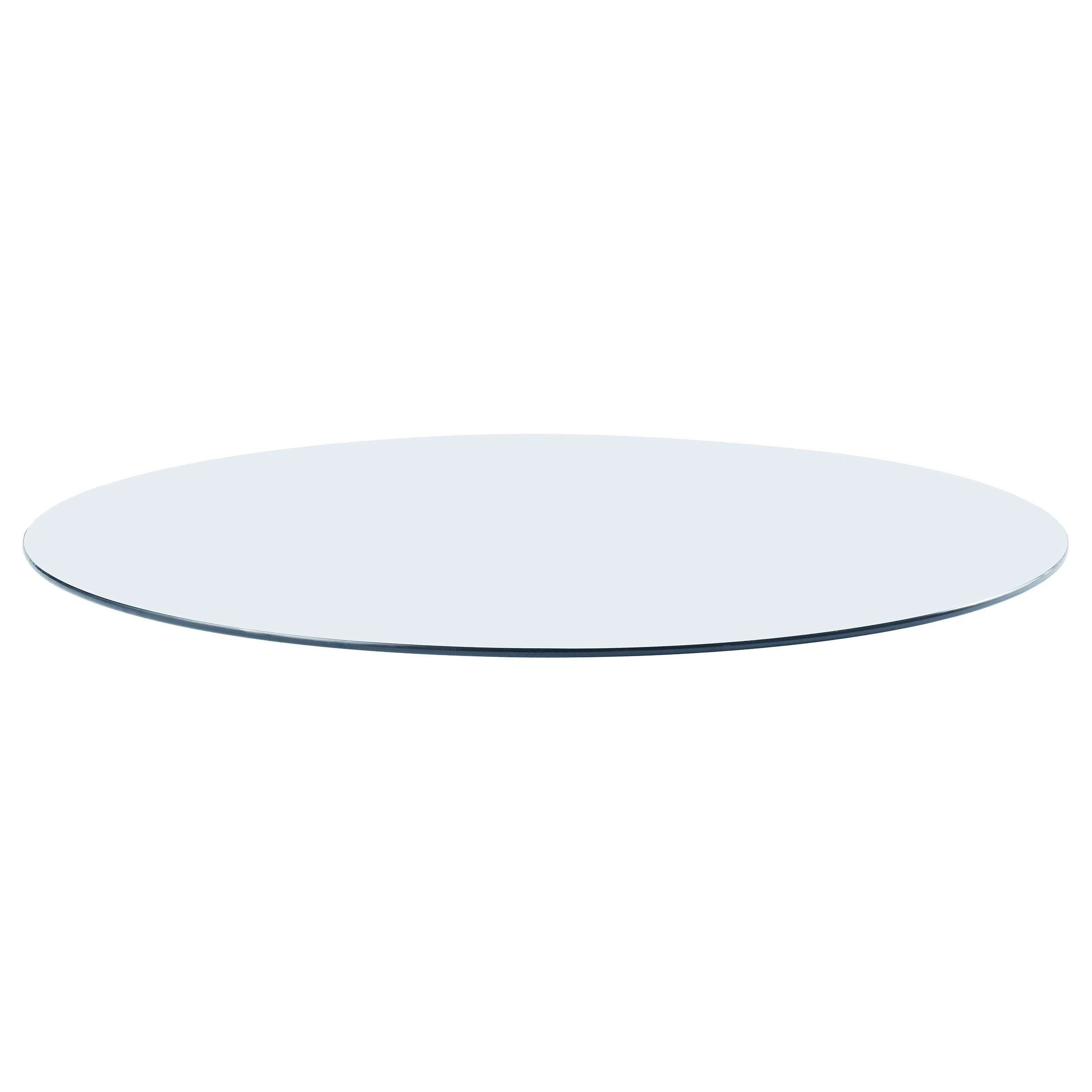 Orleans Furniture - Coaster - 60-inch 12mm Round Clear Tempered Glass Top - CP60RD-12