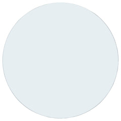 60-inch 12mm Round Clear Tempered Glass Top