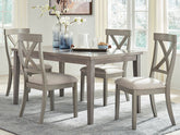 Orleans Furniture - Ashley Furniture - Parellen Dining Room - Dining Chair (Set of 2) / Gray - D291-01X2