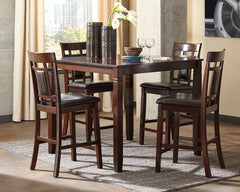 Orleans Furniture - Ashley Furniture - Bennox Dining Room - Dining Room Table Set (6/CN) / Brown - D384-325