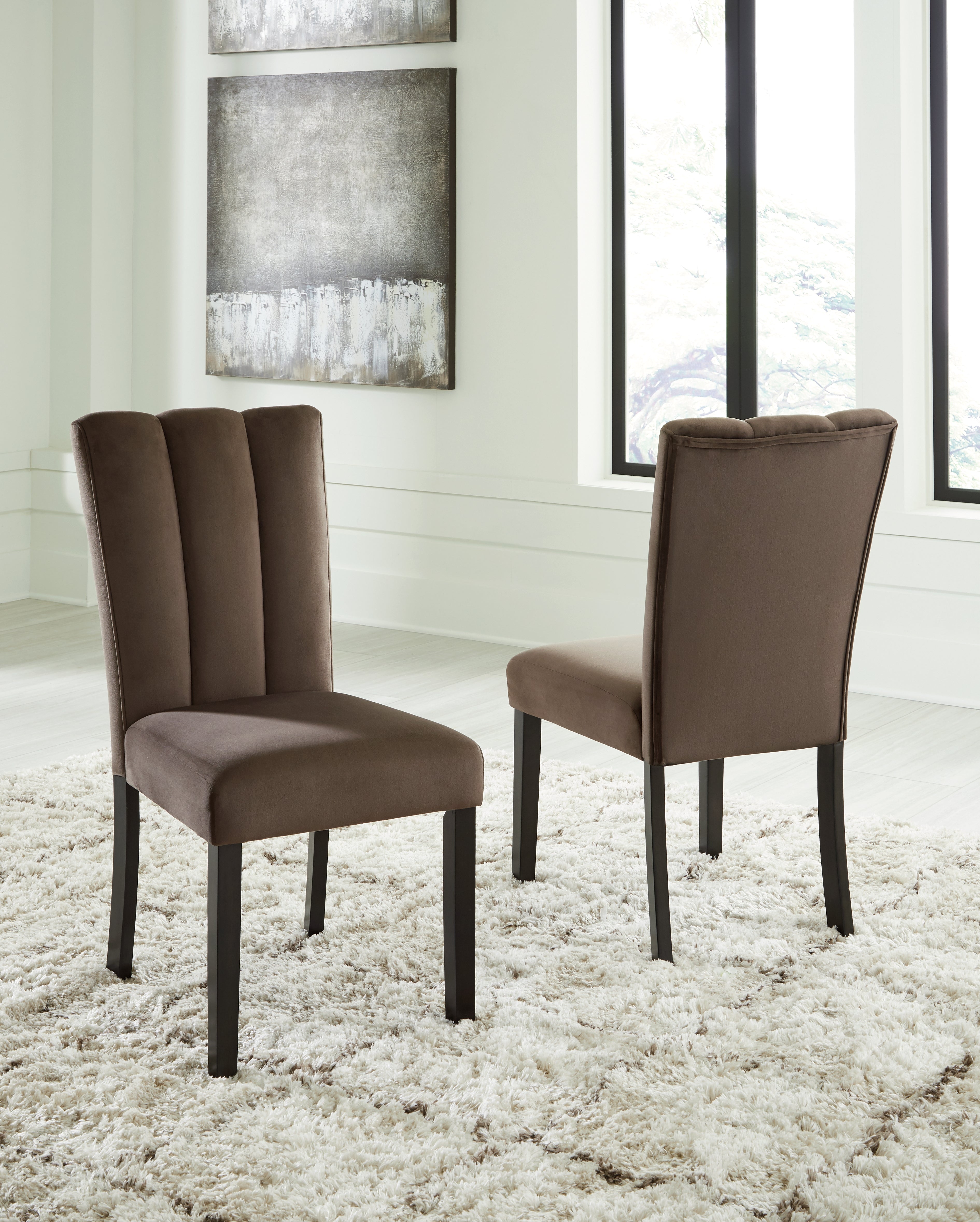 Orleans Furniture - Ashley Furniture - Jeshina Dining Chair (Set of 2) - Dining Chair (Set of 2) / Mocha - PCD581-01X2