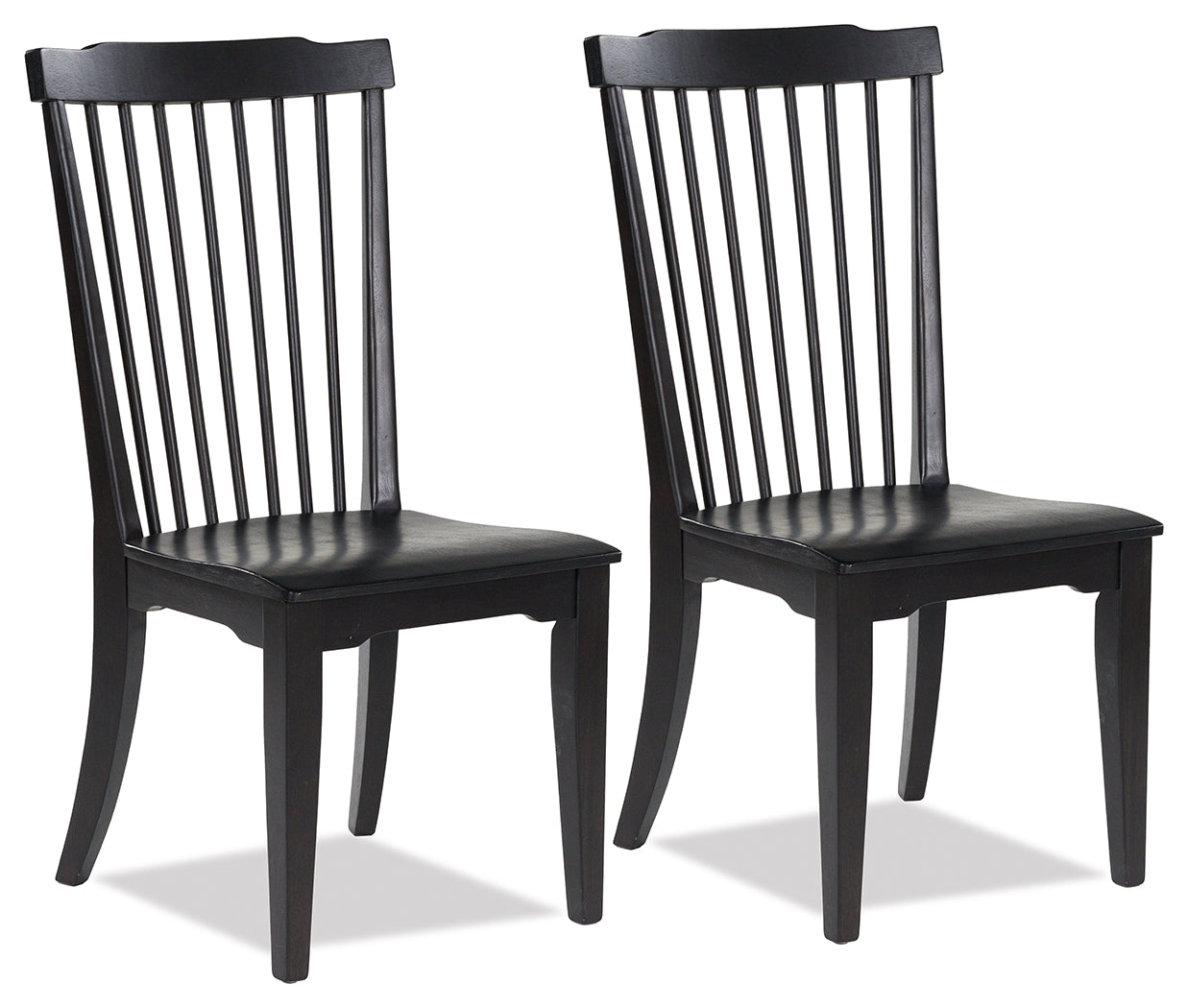 Orleans Furniture - Ashley Furniture - Brenkerton Dining Chair (Set of 2) - Dining Chair (Set of 2) / Black - PCD591-01X2